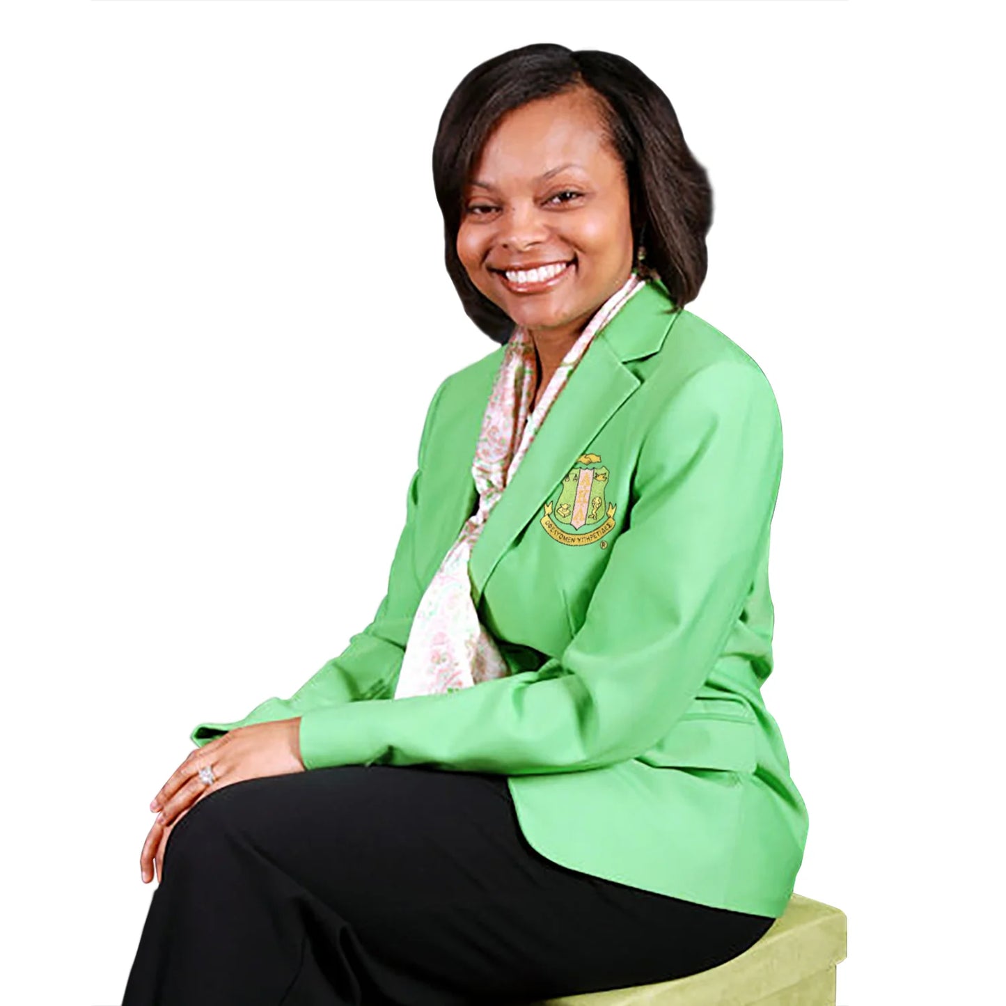 AKA Classic Green Blazer