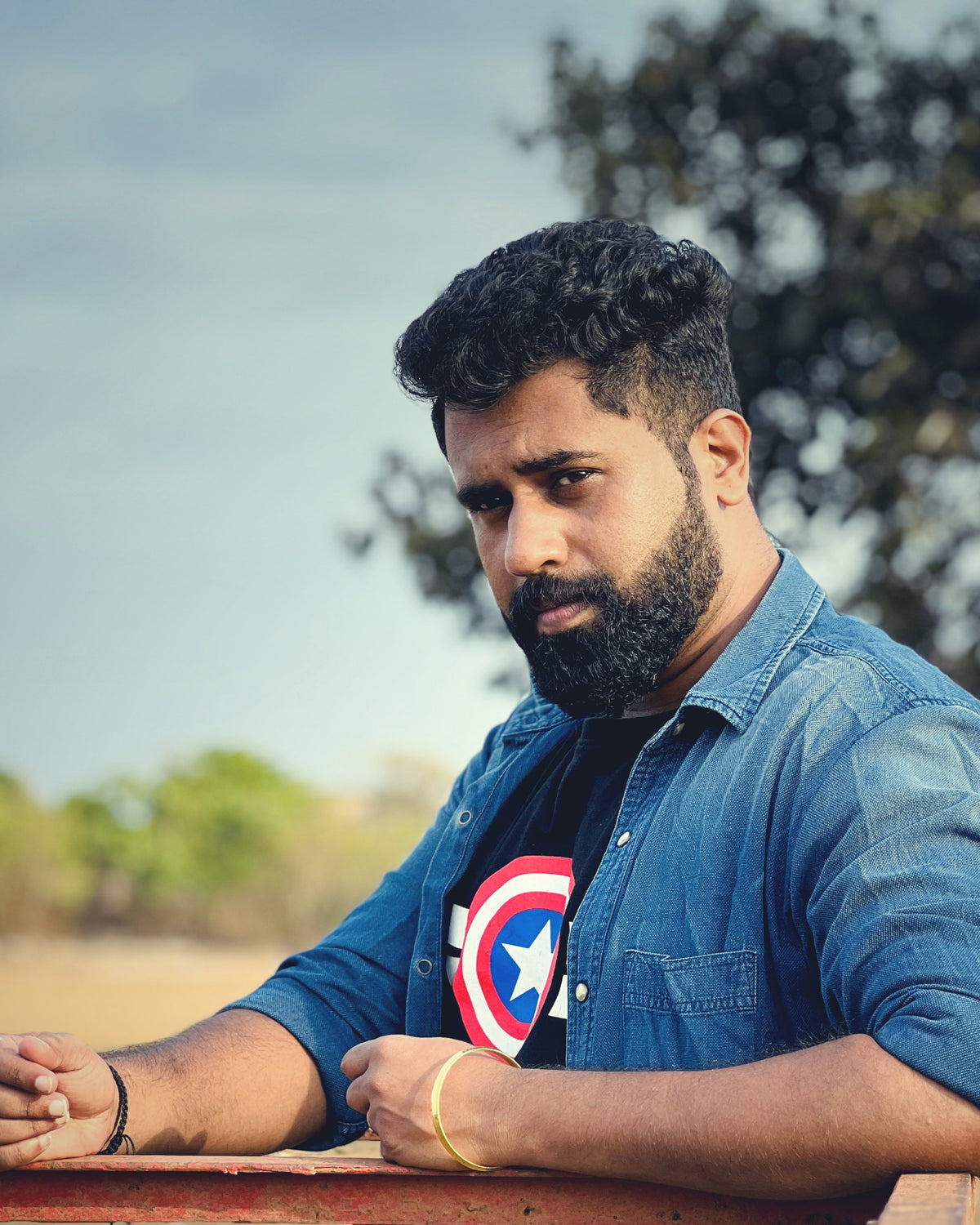 Denim Avenger Shirt