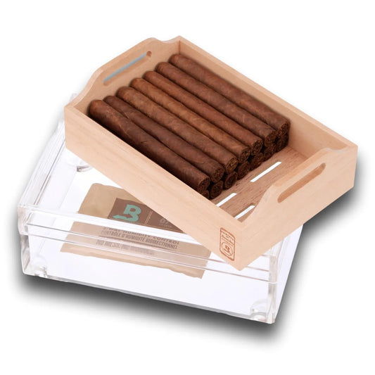 Acrylic Humidor Powered by Boveda