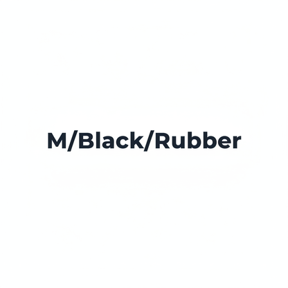 M/Black/Rubber