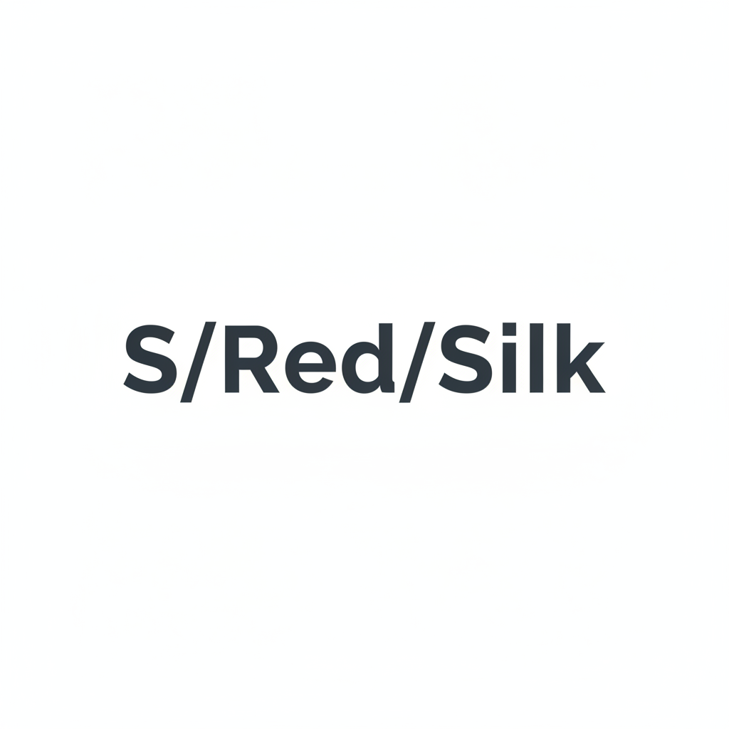 S/Red/Silk