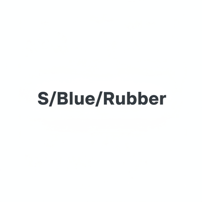 S/Blue/Rubber
