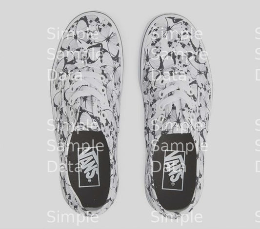 VANS | AUTHENTIC (BUTTERFLY) TRUE | WHITE / BLACK