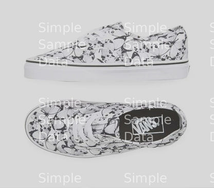 VANS | AUTHENTIC (BUTTERFLY) TRUE | WHITE / BLACK