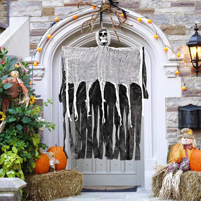 Skull gauze hanging ghost