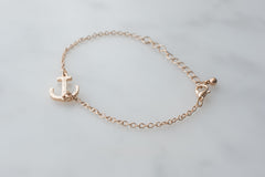 Anchor Bracelet Gold